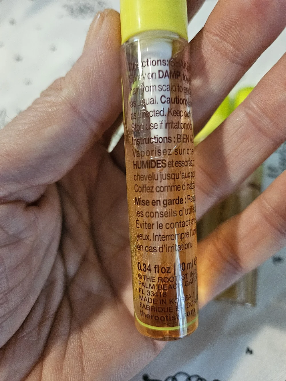 4 x The Rootist Fermented Strengthening Serum — Shimmering Lime-Gold